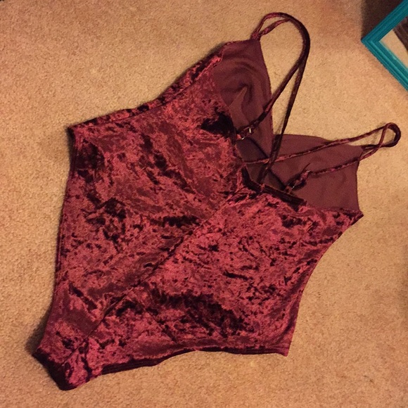 Velvet Bodysuit BRAND NEW - Picture 3 of 4